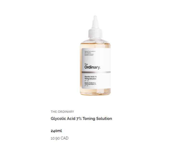 Glycolic Acid 7% Toning Solution